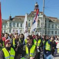 U Zrenjaninu počeo skup podrške i zahvalnosti studentima Tehničkog fakulteta u blokadi