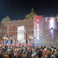 Predizborni skup liste 'Srbija protiv nasilja' u Beogradu: Promena je počela, na izbore bez straha