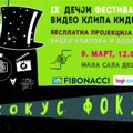 Deveti Festival dečjeg video klipa KIDIKEM u subotu u DKCB-u