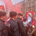 Policija upala na trg među srpske navijače, oni ih prozivali, pojačane tenzije u Minhenu