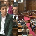 Sednica Skupštine o litijumu: Ana Brnabić poručila - "Opet čujemo pozive na građanski rat i nasilje, hoće da se…