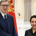 Drugi dan posete uzbekistanu: Vučić sa predsednicom parlamenta Narbaevom: Zahvalan sam na toploj dobrodošlici