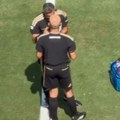 Slavko Vinčić u raspravi sa sudijom iz Sarajeva na finalu Mundijala, Slovenac je imao nešto da kaže kolegi