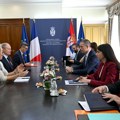 Đurić sa specijalnim izaslanikom Francuske za ZB o saradnji i situaciji u regionu