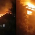 Požar progutao kuću u Pančevu Porodica noć provela na ulici, policija utvrđuje uzrok vatrene stihije