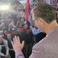 Vučić i u Vranju najavio poseban program za pet okruga jugu Srbije ako SNS pobedi na izborima