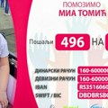 Pobedimo trku s vremenom: Dve velike akcije za Miu Tomić u Kraljevu – neophodno još 70.000 evra za ozdravljenje!