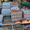 Cena jaja pred uskršnje praznike nepromenjena na leskovačkim pijacama