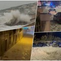Snažno nevreme pogodilo grad na moru. Jak vetar obarao stabla, more podiglo talase, u jednoj od omiljenih destinacija srpskih…