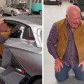 Ljudi, pomozite! Penzioner pokušao da izađe iz Lamborghini Aventadora, pa doživeo debakl