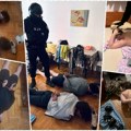 Plaćenici škaljarskog klana pali u štek stanovima! Policija objavila slike dramatične akcije (foto)