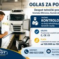 Despot tehnički pregled u Sremskoj Mitrovici zapošljava kontrolora tehničkog pregleda