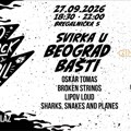 Sharks, Snakes & Planes, Oskar Tomas, Lipov Loud i Broken Strings na velikoj komšijskoj svirci u Beograd Bašti