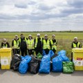 Sklapali mozaik od plastičnih čepova: Akcija "Čisto iz ljubavi" u Novoj Pazovi, sakupljeno 150 kilograma otpada