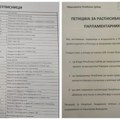 Nepotpisanom peticijom traže izbore