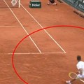 Novakov mogući rival odigrao jedan od najlepših poteza viđenih na Rolan Garosu, a onda je iskopirao Srbina