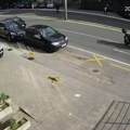 Snimak udesa u Čačku: Zakucao se otpozadi u automobil: Vozač počeo da koči, ali je bilo kasno