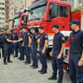 FOTO: Vatrogasci iz Srbije otišli u Grčku da pomognu u gašenju požara