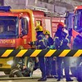 Zapalio SE autobus u blizini slavije: Putnici u trenutku požara bili u vozilu