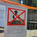 Na zatvorenom gradilištu u Preševskoj ulici opet došlo do obrušavanja zemlje (FOTO)