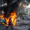 (VIDEO) Masovni raketni napadi na Lavov i Kijev, Poljaci digli avione