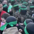 Dramatičan snimak! Ovo je istorijski trenutak kad je Hamas pustio tri devojke taoca! (video)