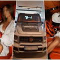 Ćerka Radoja Zvicera pozira u besnoj mašini! Vođi kavačkog klana danas zaplenjen "brabus" od pola miliona evra - evo kako se…