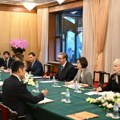 Vučić u Pekingu sa predstavnicima kompanija HBIS, Bank of China, CNNC i ARIDGE