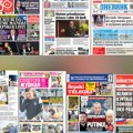 Naslovne strane sutrašnjih novina: Prelistavanje štampe za utorak, 9. jun 2026. godine