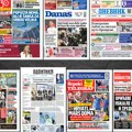 Naslovne strane današnjih novina: Prelistavanje štampe za subotu, 4. jul 2026. godine