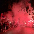 Studenti i predstavnici Studentske liste biciklima stigli u Novi Sad, dočekani baljkama i balonima