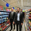 Kragujevac: Ministar presekao vrpcu na otvaranju supermarketa u Šumaricama