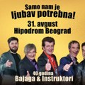 Samo nam je ljubav potrebna: Najveći koncert Bajage i Instruktora u Beogradu povodom 40 godina postojanja