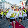 Studenti maratonci stigli u Ulm: Plan da 12. maja stignu u Brisel kako bi Evropskom parlamentu predali pismo
