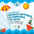 Besplatan kurs crtanja i slikanja za decu na gradskoj plaži