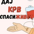 Dobrovoljno davanje krvi u Vranju 10. septembra