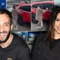 "Otvori mi vrata" Skandal na aerodromu! Kaji Ostojić muž nije hteo da otvori vrata automobila, krio se ispod kapuljače: Beži…