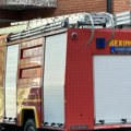 Ugašen požar kod varvarina Izgorela hladnjača i kamioni na parkingu