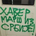 Antiizraelski grafiti mržnje na prostorijama organizacije Haver Srbija: „Ne promovišemo rat i nasilje, niti se radujemo…
