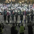 Protest građana deset beogradskih opština ispred VJT: "Hoćemo pravdu, nećemo pretnje":