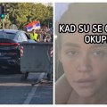 Pevačica Marija Mikić pokušala da probije blokadu, autom se zaletela na građane