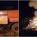 Gori sanitarna deponija u Vranju, požar lokalizovan