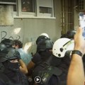 Počela blokada zgrade novosadskog suda, prisutna i policija