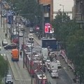 (Foto) pokvario se tramvaj u Nemanjinoj, sve stoji: Slavija prohodna nakon kidanja trolejbuske mreže