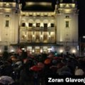 Smene uprave Narodnog pozorišta i ministra kulture zatražene na protestu u Beogradu