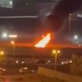 Snažna eksplozija u Dubaiju nakon pada dela rakete: Poginuo vozač iz Pakistana (video)