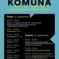 Objavljena satnica dvodnevnog festivala KOMUNA