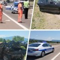 Jetive slike nesreće na putu Niš-Pirot: Auto zgužvan kao konzerva, vozač (54) jedva mrtav izvučen