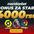 Za start najjačih liga meridianbet poklanja – 4.000 rsd bonusa!