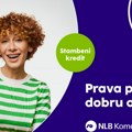 Prava prilika za pametnu odluku: Ponuda stambenih kredita sa kombinovanom kamatnom stopom NLB Komercijalne